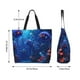 thumbnail image 5 of Fotbe Deep Sea Glowing Fishes Bolsa Tote Estética de Lona con Estampado para Mujer - Bolsa Reutilizable de Hombro Casual para Vacaciones, Compras, Trabajo y Gimnasio, 5 of 8