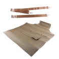 thumbnail image 2 of Delantal de cocina de PU, resistente al aceite, fácil de limpiar, con bolsillo, impermeable, para trabajo, para hornear, cocina, hogar, barbacoa Argén, 2 of 9