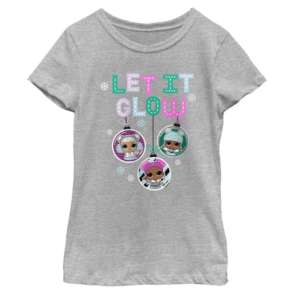 Girls L.O.L Surprise Let It Glow Ornaments T Shirt