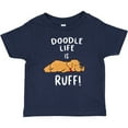 thumbnail image 3 of Inktastic Doodle Life is Ruff Golden Doodle Boys or Girls Baby T-Shirt, 3 of 5