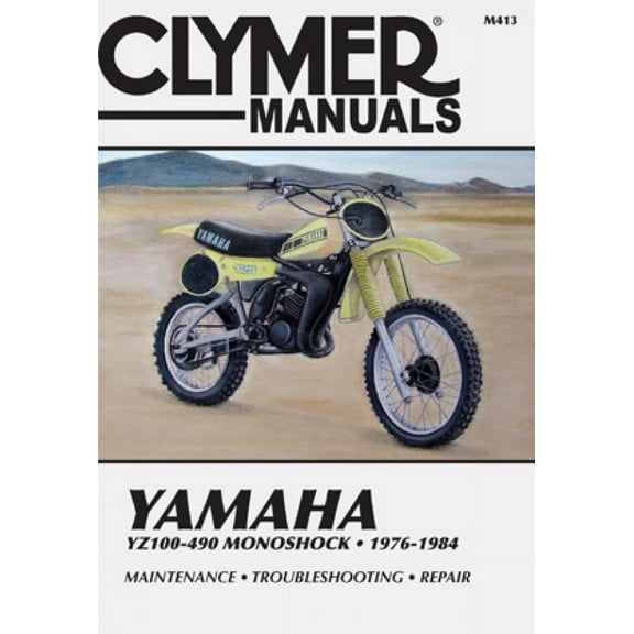 Yamaha YZ100-490 Monoshock Motorcycle (1976-1984) Service Repair Manual ^