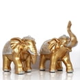 thumbnail image 2 of 1 par de esculturas de Feng Shui Noble Hecho Resina auspiciosa Durable Buena Independiente para regalos para boda Sala, 2 of 9