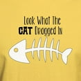 thumbnail image 3 of CafePress - Look What The Cat Dragged In T Shirt - Men's Classic Graphic T-Shirt, 3 of 4