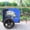 42.52" Blue Trailer, variant on 42.52" Heavy Duty Pet Bike Trailer with All-Terrain Wheels & Universal Hitch,Trailer with Foldable,Suitable for Small Medium Pets,Black+Dark Gray