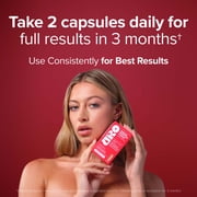 O Positiv URO Vaginal Moisture + Mood Vitamin Capsules for Moisture, Mood & Relaxation, 60 Count