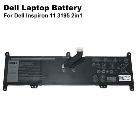 Dell Inspiron 11 3195 2‑in‑1 Laptop Battery, 7.6V, 28Wh, 2‑Cell – 020K1
