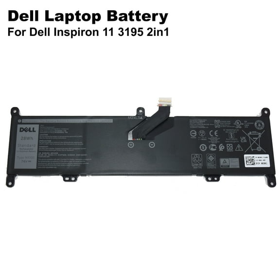 Dell Inspiron 11 3195 2‑in‑1 Laptop Battery, 7.6V, 28Wh, 2‑Cell – 020K1