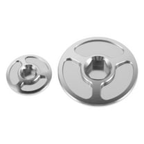 ELAYARD Durable Silver Alloy Motorcycle Timing Chain Cover Engine Bolt Pin Screws for Easy Installation 2pcs