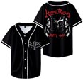 thumbnail image 2 of Kenny Mason Baseball Jacket Ruffs Tour Merch Jackets Unisex Fashion Casual Short Sleeve Clothing, 2 of 3