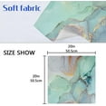 thumbnail image 7 of Soft Reusable Satin Table Decorative Napkins, 20x20InX1 PCSGreen Marble, Family Dinner Wedding Banquet, Cocktail Party, Kitchen, Birthday Party Washcloth Gift, 7 of 7