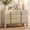 Beige, variant on WAMPAT 6 Drawers Dresser for Bedroom, 47.2" W Mid Century Modern Chest of Drawers, Wooden Dressers with Curved Profile Design, Storage Organizer for Bedroom, Closet, Hallway