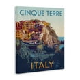 thumbnail image 3 of Stupell Industries Italian Coast Cityscape Cityscapes Painting Wrapped Canvas Canvas Art Print Wall Art, 16 x 20, 3 of 7
