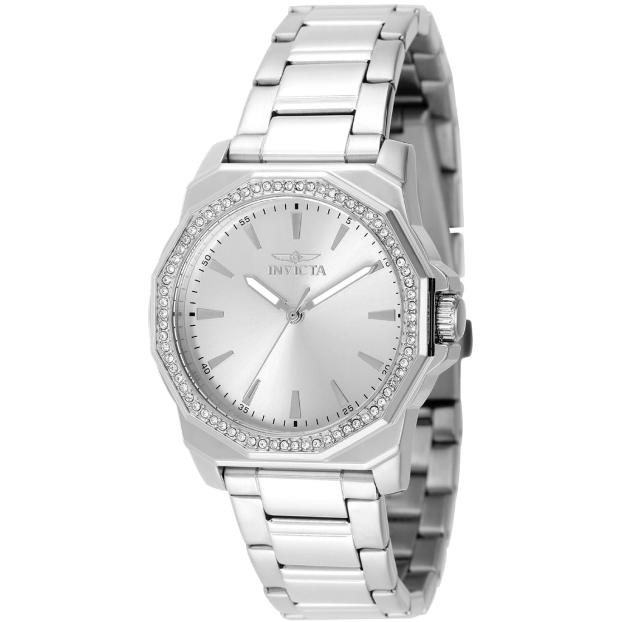 Invicta Lupah Watch 5168, Stainless Steel, Quartz, Black 
