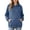 Navy, variant on WAGUTH Maternity Nursing Hoodie for Women Long Sleeve Pullover Sweatshirt with Discreet Breastfeeding Zippers and Pocket for Fall Winter