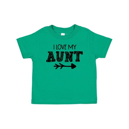 

Inktastic I Love My Aunt with Arrow Gift Baby Boy or Baby Girl T-Shirt