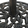 thumbnail image 5 of vidaXL Umbrella Base Bronze Cast Iron 18.9 in Diameter Umbrella Base, 5 of 10