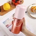 thumbnail image 6 of Fresh Juice Blender Bottle Portable 400ml, Six-blade Head Mini Juicer, USB Rechargeable Portable Juicing Cup, Home Juicer, Large Capacity Glass Juicer, 6 of 8