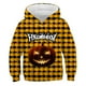 thumbnail image 3 of Sudadera con capucha de calavera de terror para niños, suéter de algodón con capucha de calabaza, ropa de moda para niños, 2022, 3 of 4
