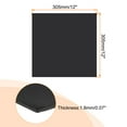 thumbnail image 2 of Uxcell EPDM Rubber Sheet Black 12'' Length 12'' Width 0.07'' Thick 60A Durometer for Door Sealing Strip, 2 of 6