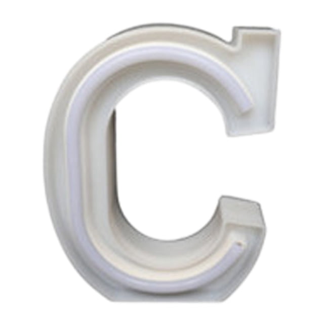 WRXMIJNHGSA Hangs Under $10 LED Letter Lights Light Up Plastic Letters Standing Hanging Warm Wihte Light