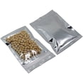 thumbnail image 4 of Pack Clear Mylar Bags for Zip Heat Seal Lock Food Storage Packaging Pack Reusable Plastic Grip Seal Aluminum Foil Zipper Lock Packing Pouch (500, 6x10cm (2.4x3.9 inch)), 4 of 5