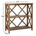 thumbnail image 5 of Safavieh Liam Elm Wood Open Bookcase in Oak, 5 of 5