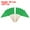 Green, variant on 100 Pcs Flag Toothpicks Cake Toppers Cheese Markers Party Decor Colored Yellow
