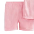 thumbnail image 4 of fatyb Garçons Filles Été Ensembles 2 Pcs T-Shirts à Manches Courtes Col Rond Shorts Ensembles de Shorts Décontractés pour Enfants, 4 of 6