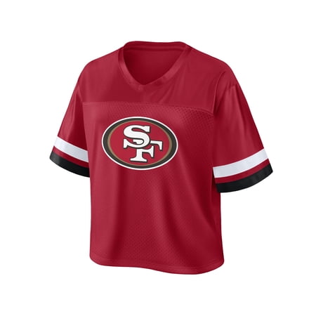 NFL San Francisco 49Ers Women's Synthetic Red Jersey