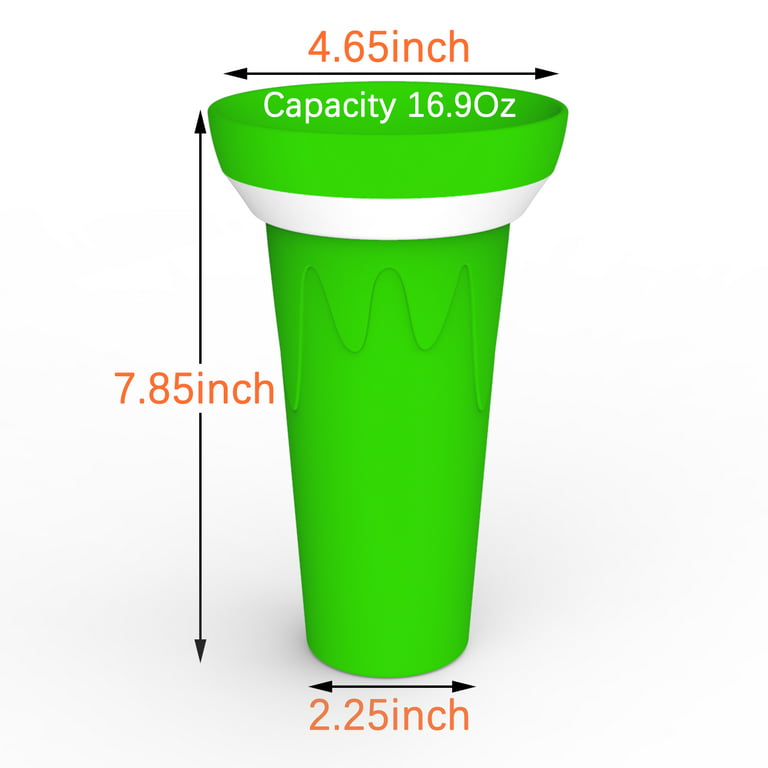 NORBOE Slushie Maker Cup, Quick Frozen Squeeze Cup, Double Layer Slush Cup  Squeeze, For Kids Homemade Summer DIY Milk Shake Ice Cream Maker 