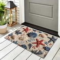 thumbnail image 4 of Tuvgenk Bathroom Rugs Coastal Water Absorbing Bathroom Mats Non-Slip Quick Dry Sea 16 X 24 in, 4 of 6