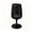 black, variant on VAETTLO 27.6'' Tall Wine Glass Shaped Trash Can with Lid – 11'' Wide Opening, Sleek Black Waste Bin for Living Room Bedroom Office, Odor-Containing PP Plastic Storage Basket & Laundry Hamper