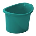 thumbnail image 3 of ñera infantil, Cubo de ño infantil para sentarse y remojar, Cubo de ñera vertical grueso para bebé, ñera para bebé para niños, regalos para bebés recién nacidos verde oscuro, 3 of 8