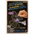 thumbnail image 1 of Mello Smello 16CT Etch Metallic Rocket Valentines Kiddie Cards, 1 of 2