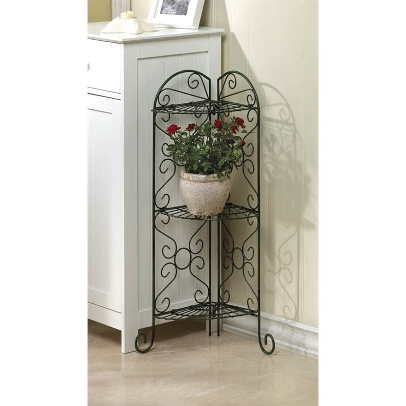 Zingz and Thingz Corner Plant Stand by Zingz & Thingz