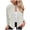 Beige, variant on Autumn Winter Casual Blended Jacket with Notch Lapel Waist Tie Belt Long Sleeve Outerwear for Daily Wear Women's Casual Jackets Women's Bomber Jacket Casual Coat