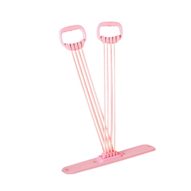 Banda de resistencia en forma de 8 con asas ajustables para brazos, ideal para dormitorios, mujeres y hombres. con pedal