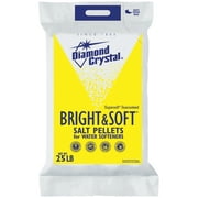 Diamond Crystal Bright & Soft Water Softener Salt Pellets, 25 Lb.
