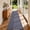 Blue, variant on MeyJey 2'x6' Runner Rug for Hallway, Non slip Machine Washable Runners Floor Mats for Entryway Doormat Bathroom Kitchen Laundry Room, Beige