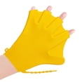 thumbnail image 3 of Manoplas 1 par de guantes de natación palmeados Fitness guantes de entrenamiento de resistencia al a Tomshoo Manoplas, 3 of 7