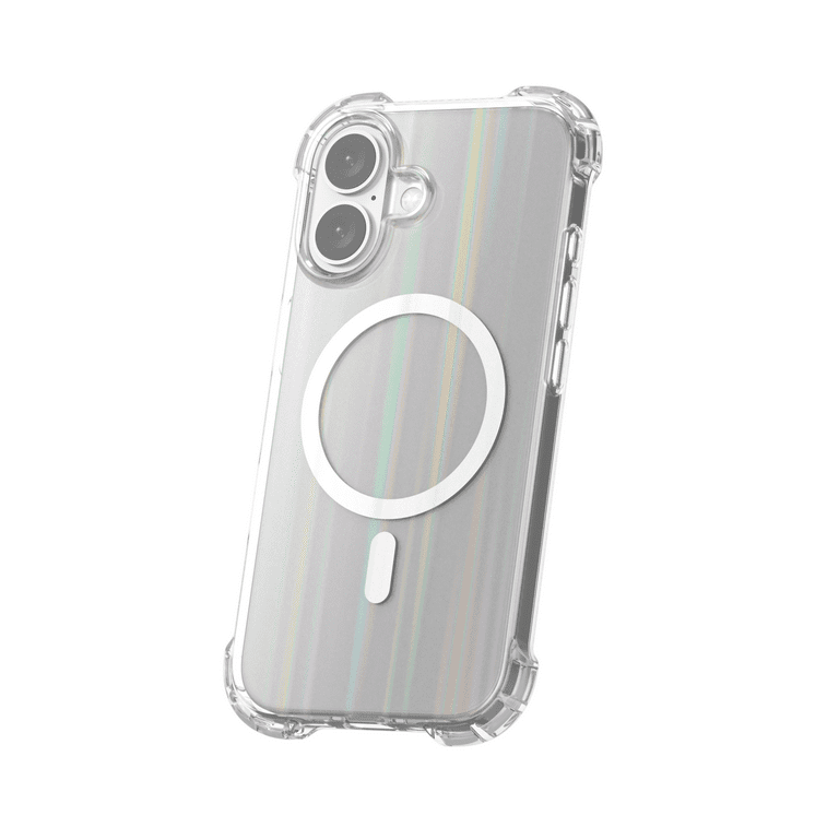 onn Iridescent Phone Case with MagSafe Magnet for Apple