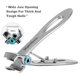 thumbnail image 3 of Large Nail Set, 3-Pack Sharp Nail Clippers for Men and Women (High Quality, Large Size, Hea, 3 of 4