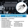 thumbnail image 2 of Unique Bargains 1 Pcs No.37240PHM003 Engine Oil Pressure Sensor for Honda Accord 2008-2022 for Honda CR-V 2007-2022, 2 of 7
