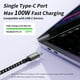 thumbnail image 2 of Cable de carga Idison USB C 3 en 1, carga rápida, 100 W, 1,5 m, 2 of 7