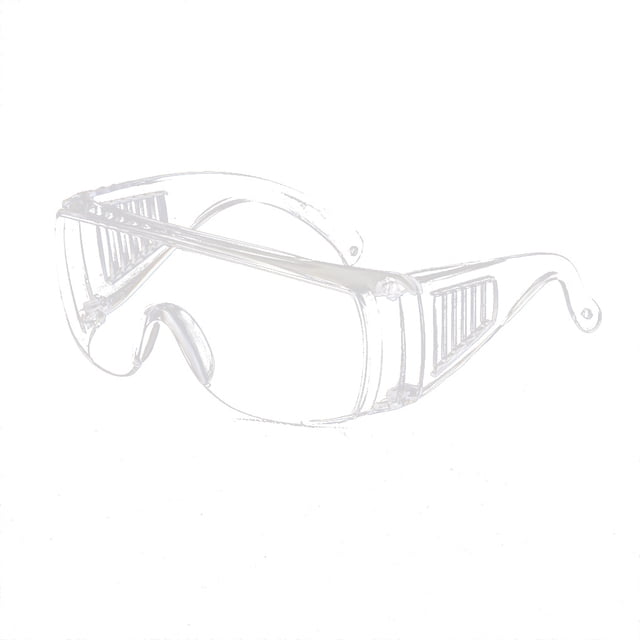 Guardurnaity Vidrio de seguridad Práctico Diseño único Protección ocular antivaho Multifuncional Gran material Gafas transparentes para Cuidado del cabello
