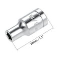 thumbnail image 2 of Unique Bargains 1/4 Inch Drive 6 Point Shallow Socket 3/16 Inch Cr-V Steel 2pcs, 2 of 3