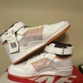 thumbnail image 4 of Ad-id-as Forum Mid TT Men's Shoes Size 6.5 'White Acid Orange' New FY4707, 4 of 5