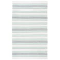 thumbnail image 3 of SAFAVIEH Montauk Spots Geometric Striped Cotton Area Rug, Turquoise, 5' x 8', 3 of 7