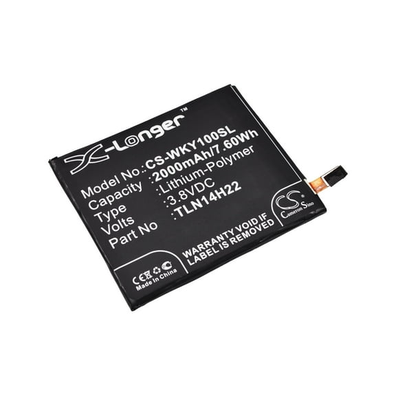 2000mAh TLN14H22 TLE14E20 Battery for Wiko Highway Signs Highway Pure Highway Signs 3G