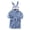 Blue, variant on Robe for Girls Boys Girls Hooded Robe Kids Soft Cotton Robes Spa Bathrobe Pajamas Sleepwear White Size,18-24 Months